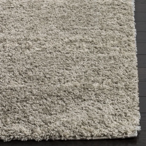 Safavieh Arizona Shag ASG745D 6&7x22 x 6&7x22 Round Grey - Ivory Area Rug