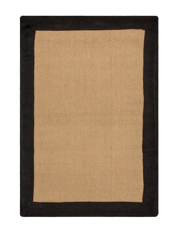 Superior Natural Classic Collection Hand Woven Jute Rug