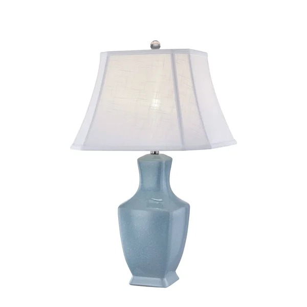 Sagebrook Home Ceramic 31x22 Table Lamp - Light Blue