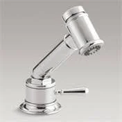 KOHLER K-7344-4-S HiRise Independent Sidespray with Valve - Polished Stainless