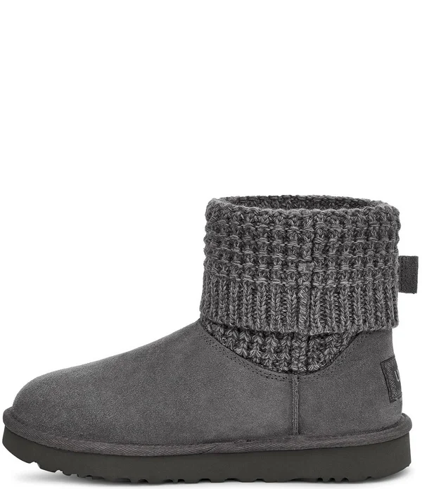 Ugg Women's Classic Solene Mini Knit 1113463 - 6, Black