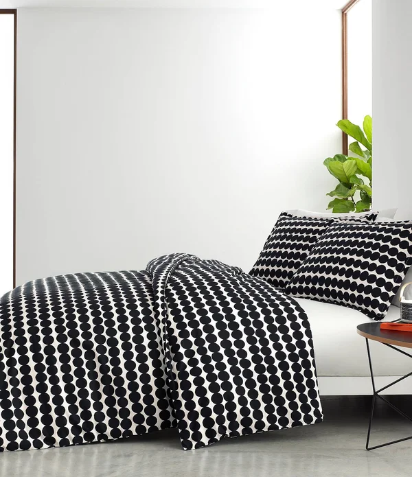 Marimekko Rasymatto Comforter Set, Twin - Black
