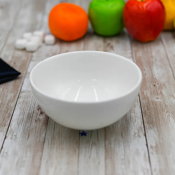 Wilmax Fine Porcelain Set of Bowls (5.5 inch - Set of 6) Wl-992565/a, White