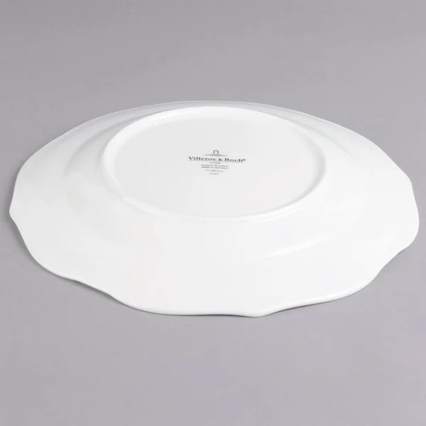 Villeroy & Boch 16-3318-2620 La Scala 10 1/2x22 White Porcelain Flat Plate - 6/Case