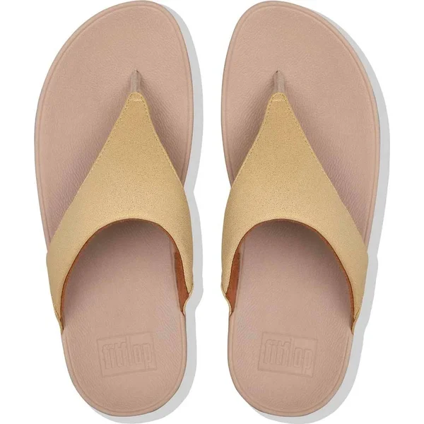 Fitflop Lulu Shimmer - Brown - Flat Sandals