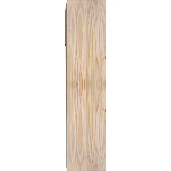 Ekena Millwork BKT06X20X24IMP05SDF 5 1/2x22W x 20x22D x 24x22H Imperial Block Smooth BRACKET, Douglas Fir