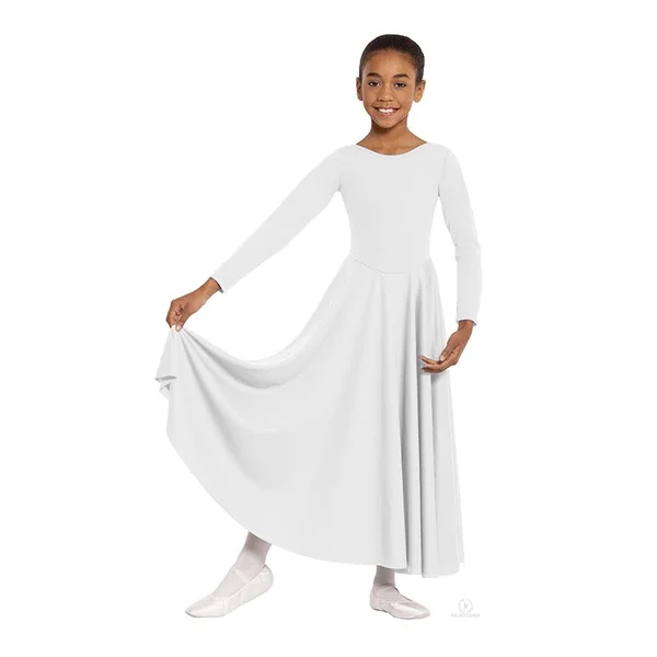 Eurotard Simplicity Liturgical Dress - White, Child M