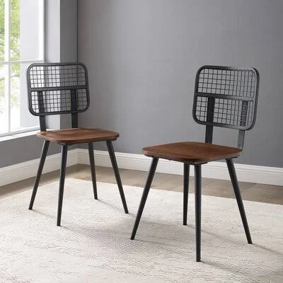 Bowie Side Chair in Dark Walnut Williston Forge