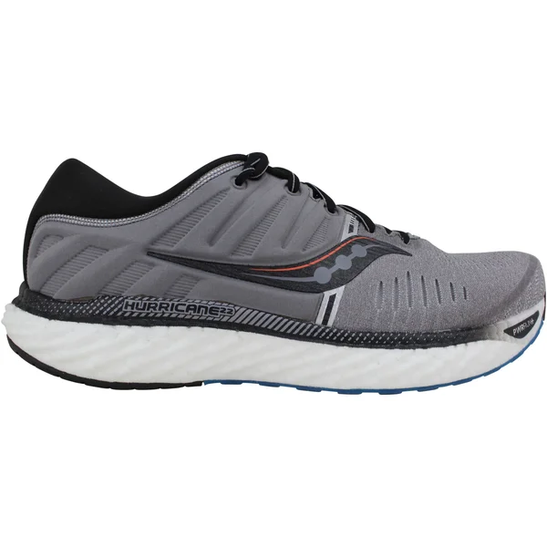Men's Saucony Hurricane 22 11 - Grey/Black