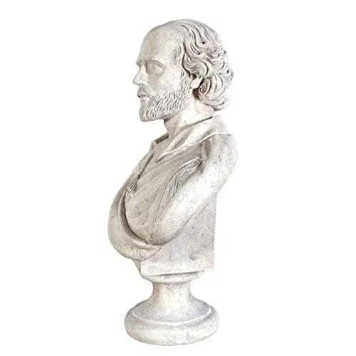 Design Toscano William Shakespeare Grand-Scale Sculptural Bust