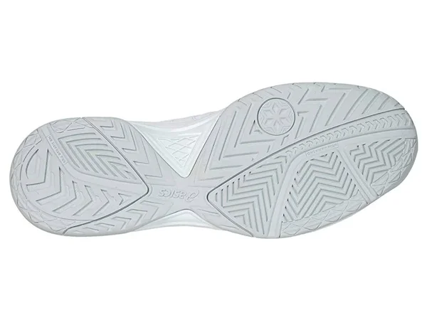Asics GEL-Dedicate 6 (White/Silver) Men's Tennis Shoes