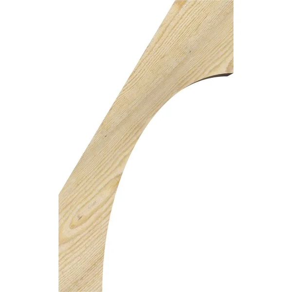 4 inchw x 16 inchd x 16 inchh Westlake Rough Sawn Brace, Douglas Fir