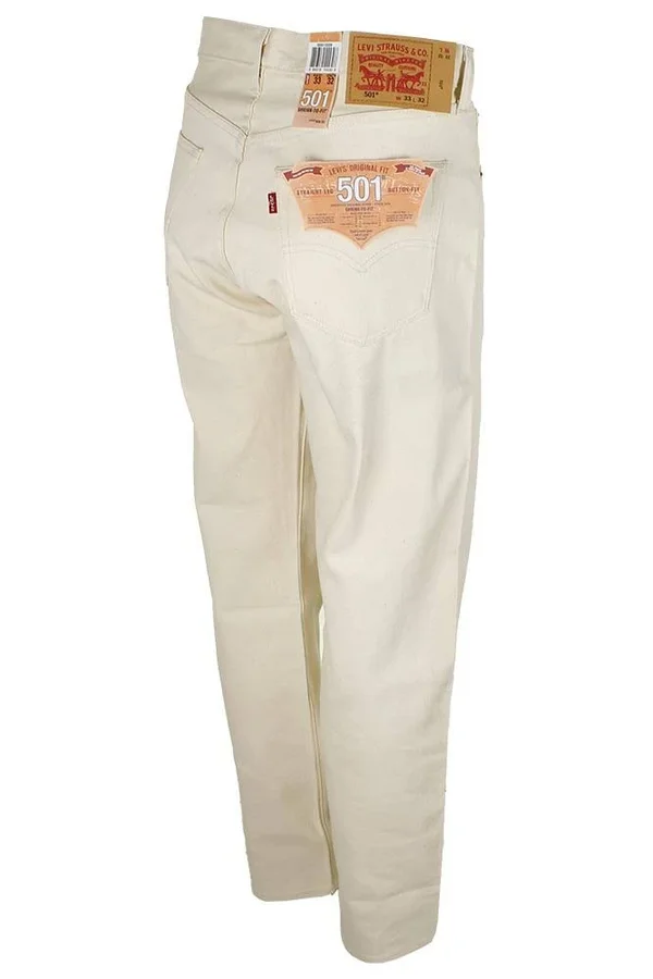Levi&s Men's 501 Denim Original Shrink to Fit Button Fly Jeans, Gold 2515
