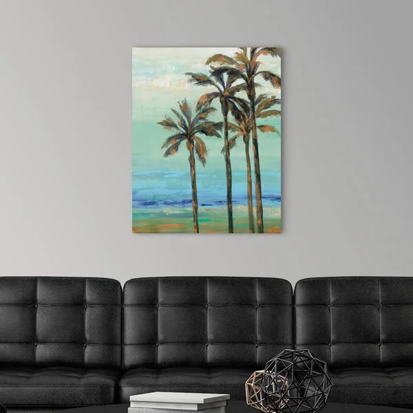 Copper Palms I, Canvas Wall Art, 24x30, Great Big Canvas