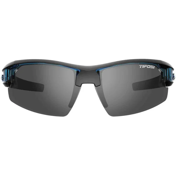 Tifosi Synapse Crystal Blue Sunglasses - Smoke-AC Red -Clear