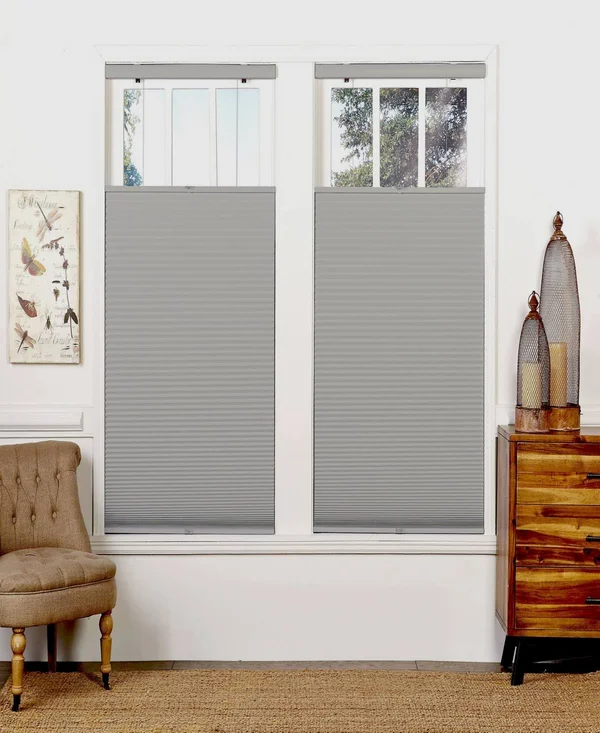 Cordless Blackout Top Down Bottom Up Shade, 33.5x22 x 72x22 - White