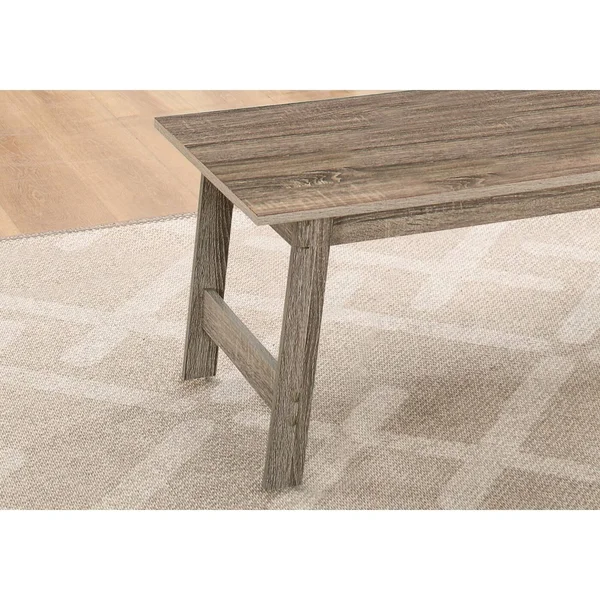 Monarch Specialties I Table Set-3Pcs Set Dark Taupe