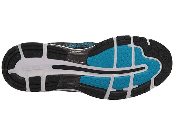 Asics Men's Gel Nimbus 20 - Island Blue - White - Black - 10 - D