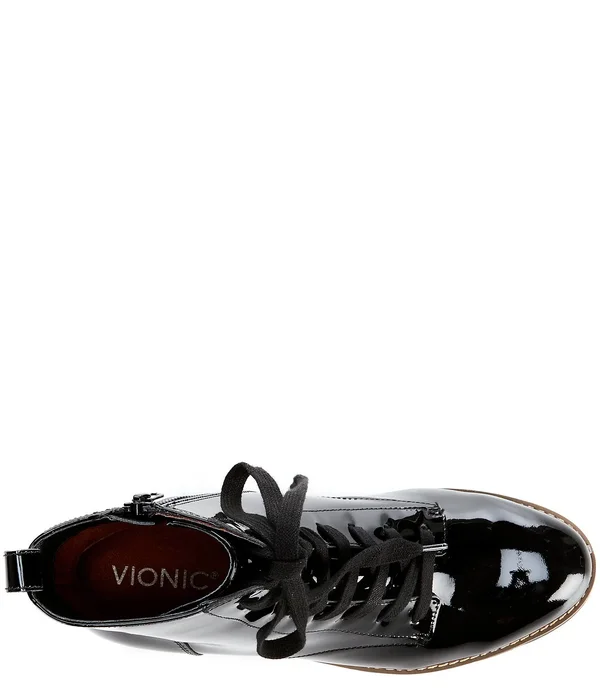 Women's Vionic Lani Lace-Up Boot - Size 6 M - Black