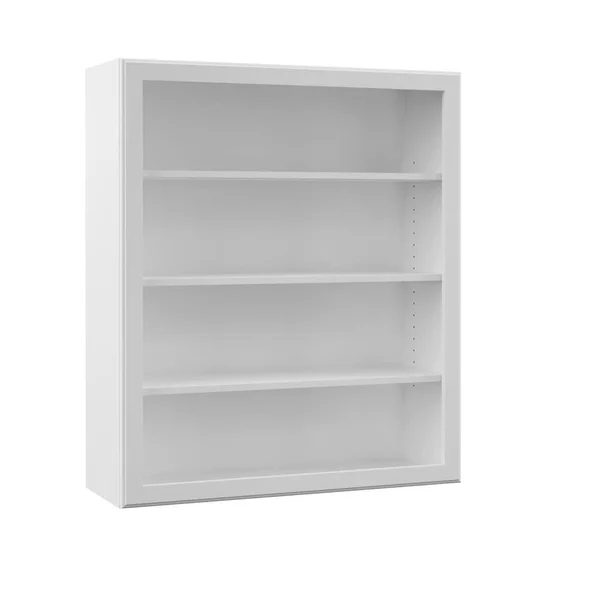 Hampton Bay Designer Series Elgin Assembled 36x42x12 in. Wall Open Shelf Kitchen Cabinet in White