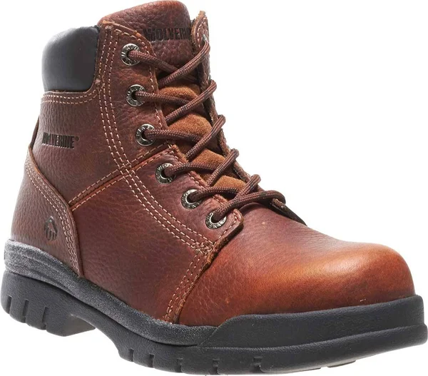 Wolverine Men's Marquette W04713 Steel Toe Work Boot - Brown, 6.5 M US