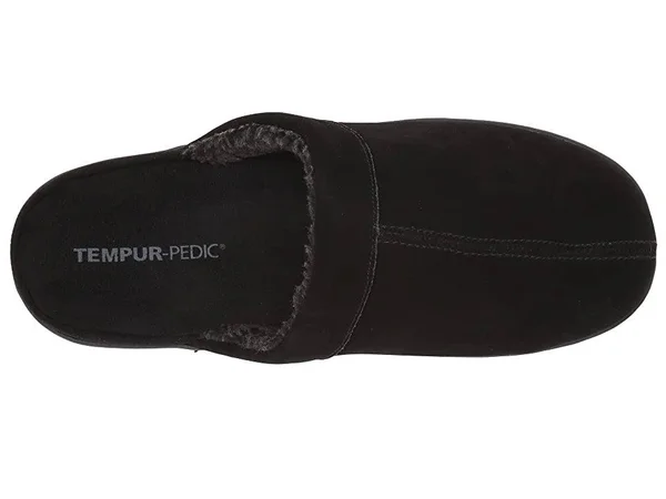 Tempur-Pedic Lonny Scuff Slipper - Men's - Black - Size 14