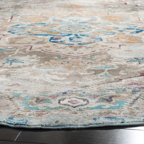 Safavieh Aria Rug ARA119 Beige - Blue, 10& x 14&