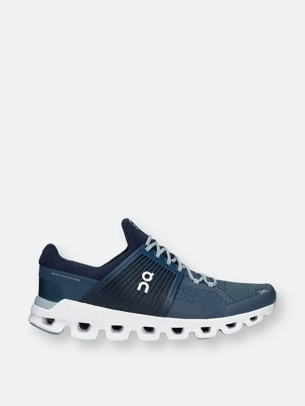 on Running Men's Cloudswift Denim/Midnight, 9