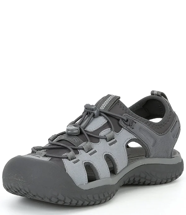 Keen Men's Solr Sandal - 11 - Steel Grey, Magnet