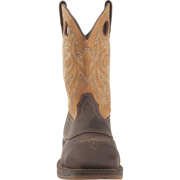 Durango Rebel Men's Waterproof Steel-Toe Western Boots, Size: Medium (13), Brown