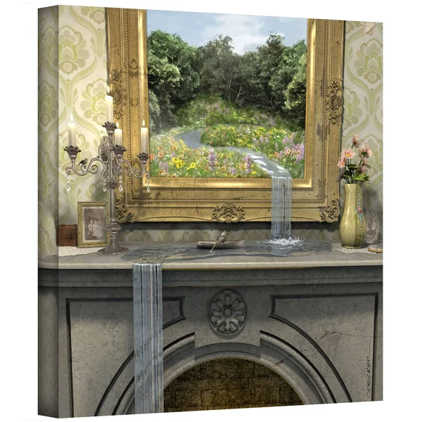 ArtWall Cynthia Decker &Passing Through& Gallery Wrapped Canvas, 18x18