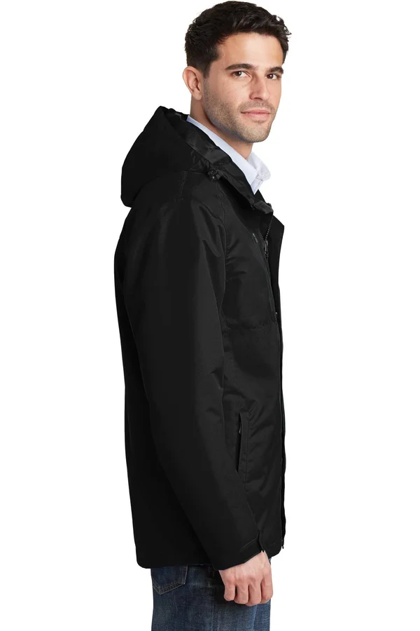 Port Authority All-Conditions Jacket. J331, Black