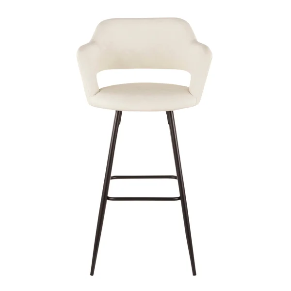 Carson Carrington Vallen Faux Leather Bar Stools (Set of 2) Cream