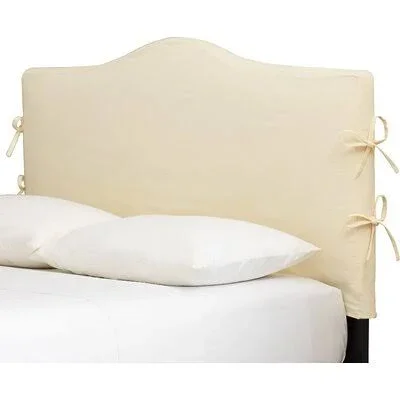 Shelby Upholstered Panel Headboard Size: Full, Upholstery: Duck Natural