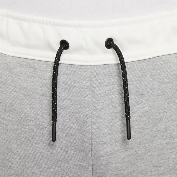 Nike Tech Fleece Taped Jogger Pants in White/Sail Size Small - Cotton/Polyester/Fleece