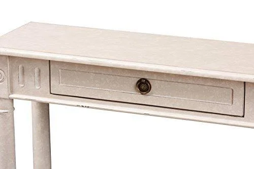 Baxton Studio Canina Console Table - Whitewash