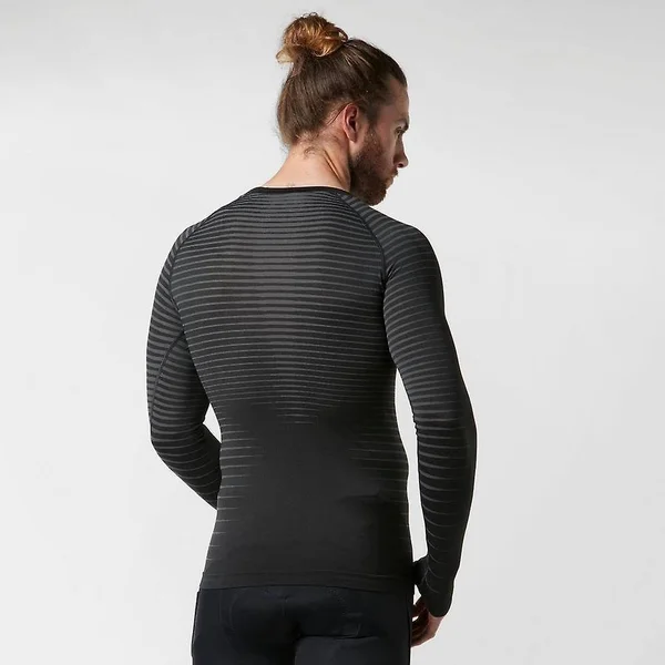 Odlo Men's Performance Light Long Sleeve Top - Black