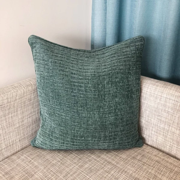 Rodeo Home Denver Decorative Soft Velvet Square Throw Pillow - Cream