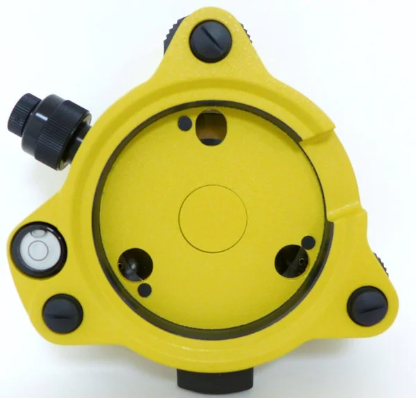AdirPro Twist Focus Tribrach Without Optical Plummet - Yellow