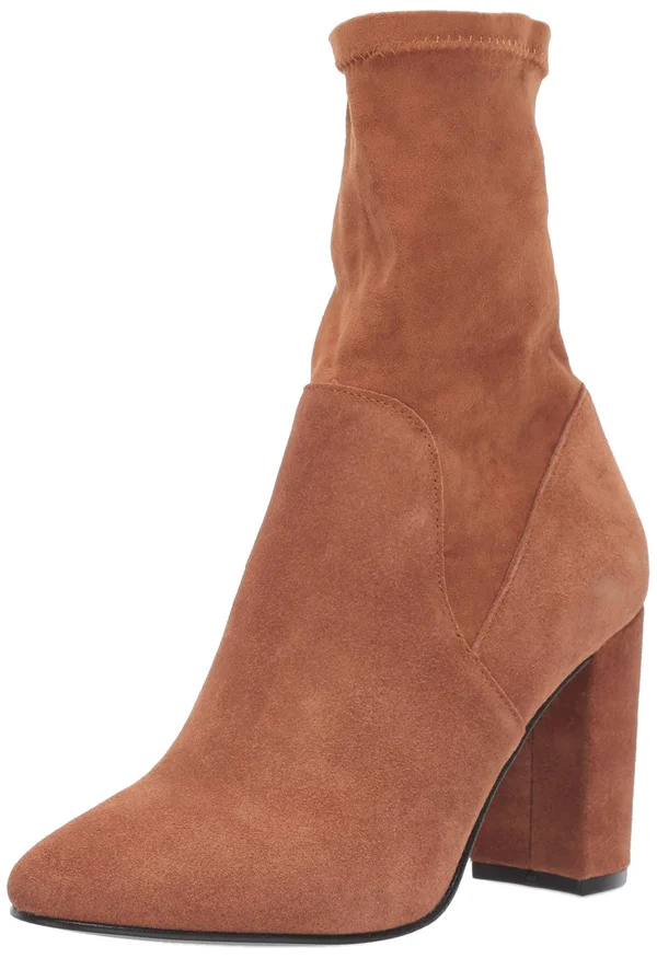 Chinese Laundry Kayla Women's Boots Cognac Split Suede : 10 M