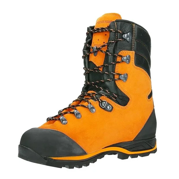 HAIX Protector Prime Orange Forestry Boot - Orange, 8.5 W