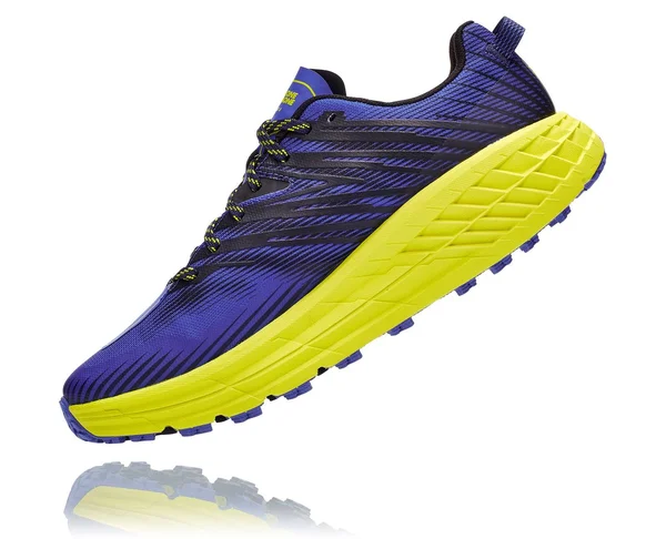 Hoka One One Men's Speedgoat (Wide) 4 Fiesta-Provincial Blue - 9.5