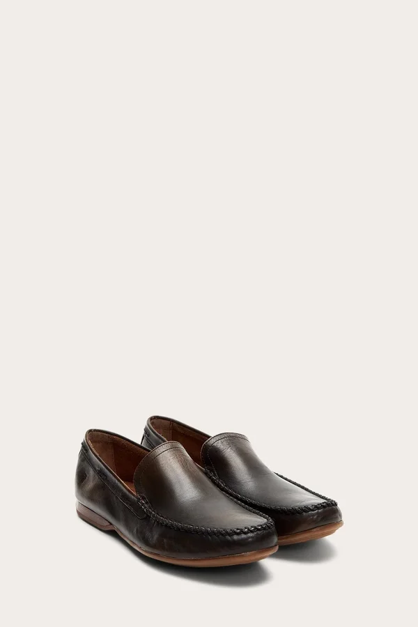 Frye Lewis Venetian Flats in Bronze - Men's Size 10.5