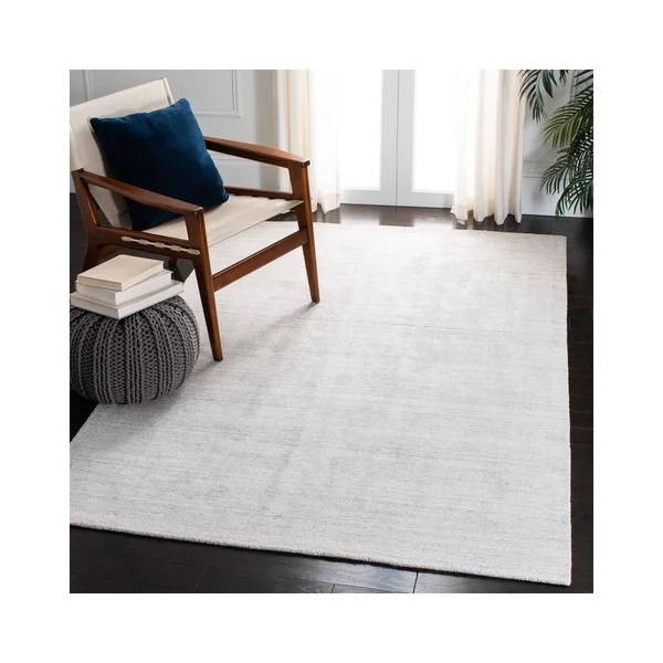 Safavieh Handmade Mirage Kimberlyn Viscose Rug - 9& x 12& - Light Grey