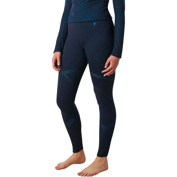 Smartwool Women's Intraknit Merino 200 Bottom - Large - Deep Navy, Ocean Abyss