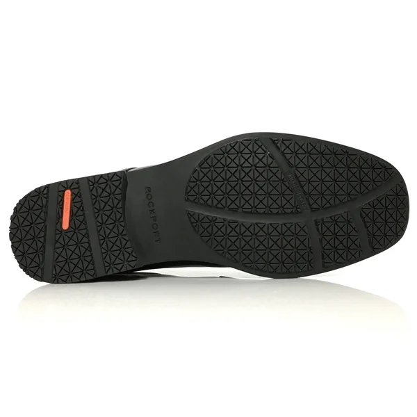 Rockport Men's Essential Details Waterproof Cap Toe, Size: 14 M, Black