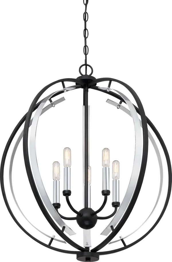 Quoizel CRT2824EK Concert Pendant Light - Earth Black