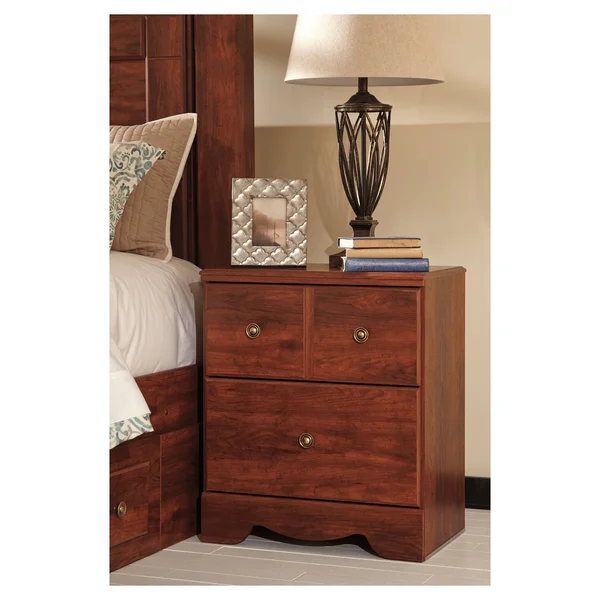 Signature Design by Ashley Brittberg Night Stand Reddish Brown