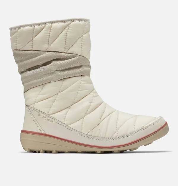 Columbia Women's Heavenly Slip II Omni-Heat Boots - Size 5.5 - Whitetan
