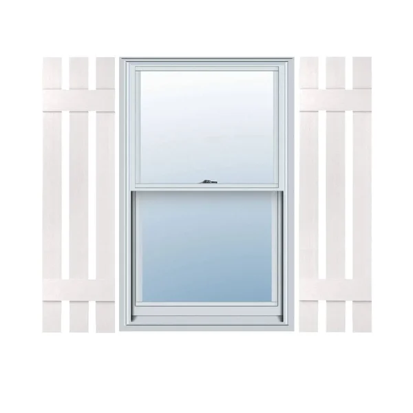 Alpha VNBB3S51WH 3 Board x 51x22 Board N Batten Split SHUTTER - White